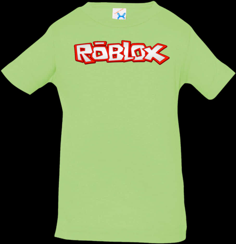 綠色Roblox標誌T恤 壁紙