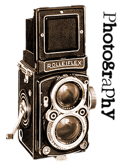 經典Rolleiflex雙鏡反光相機 壁紙