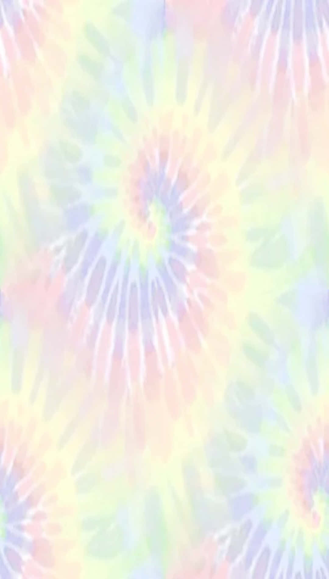 粉彩紮染圖案，帶有柔和的粉紅、黃色和紫色漩渦 — Pastel 壁紙