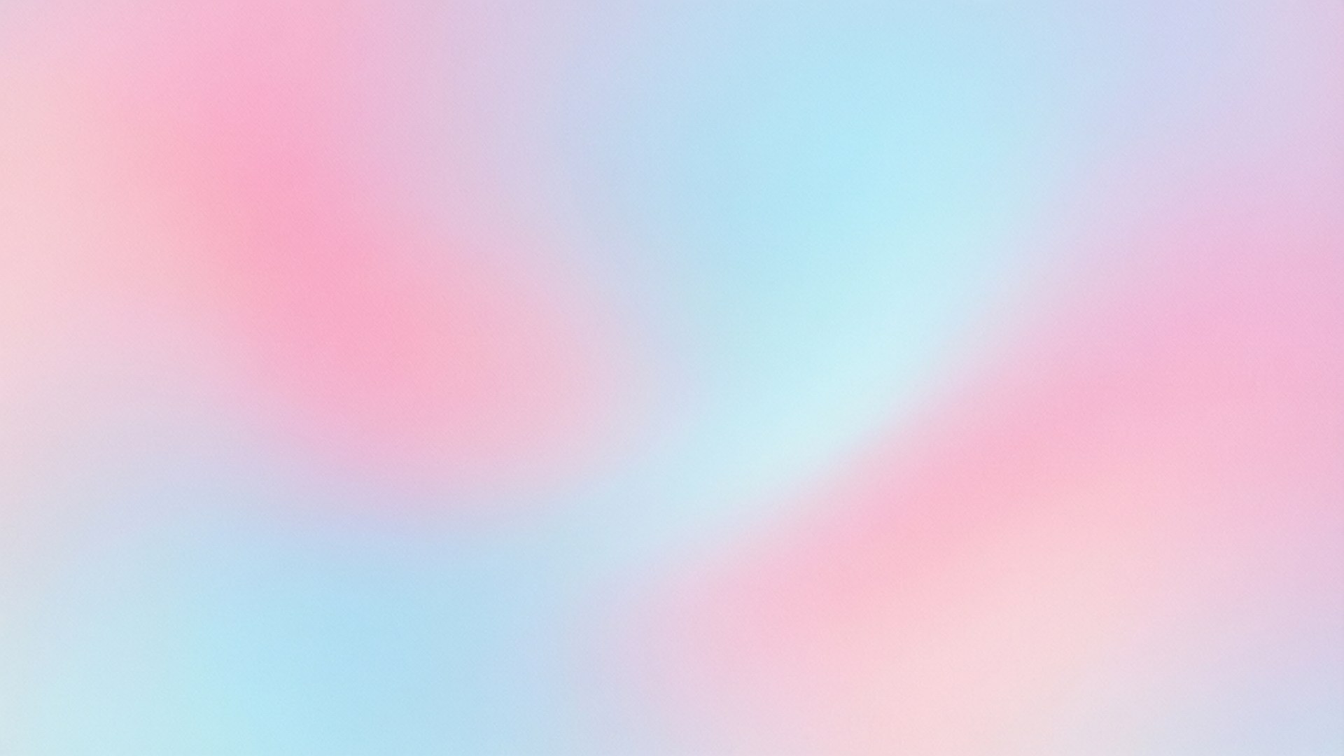 Pastel Gradient 壁紙 — 柔和的粉紅色和藍色漸變，完美融合在整個畫面中。