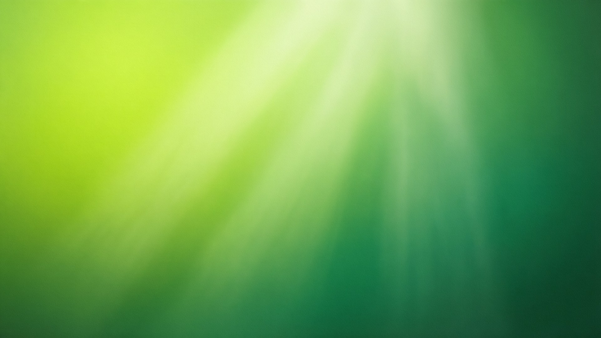 Gradient Green Light 壁紙 — 柔和的光芒從明亮的萊姆色中心迸發，映襯著漸變綠色背景。