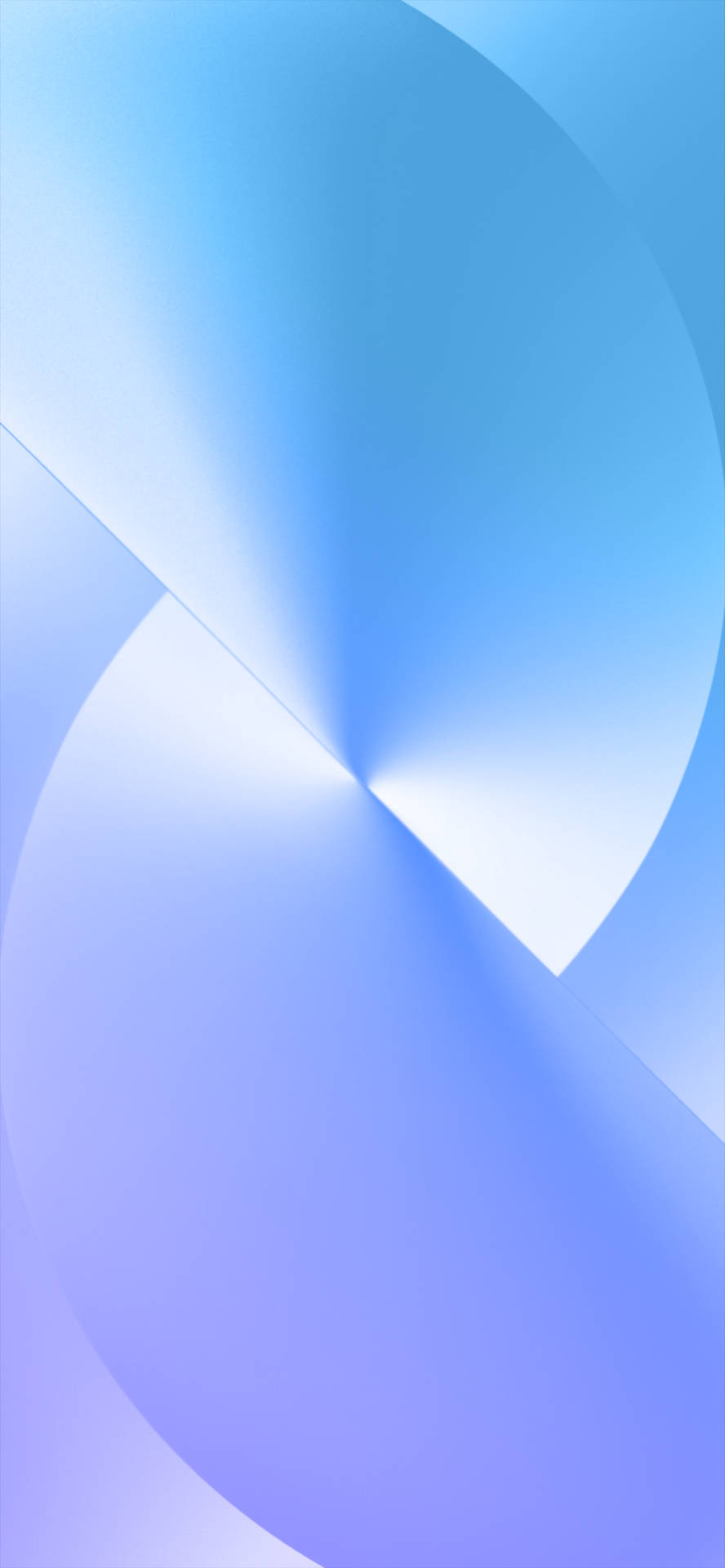 用於壁紙的抽象藍白漸變漩渦設計 — iPhone 13 Pro Max 壁紙