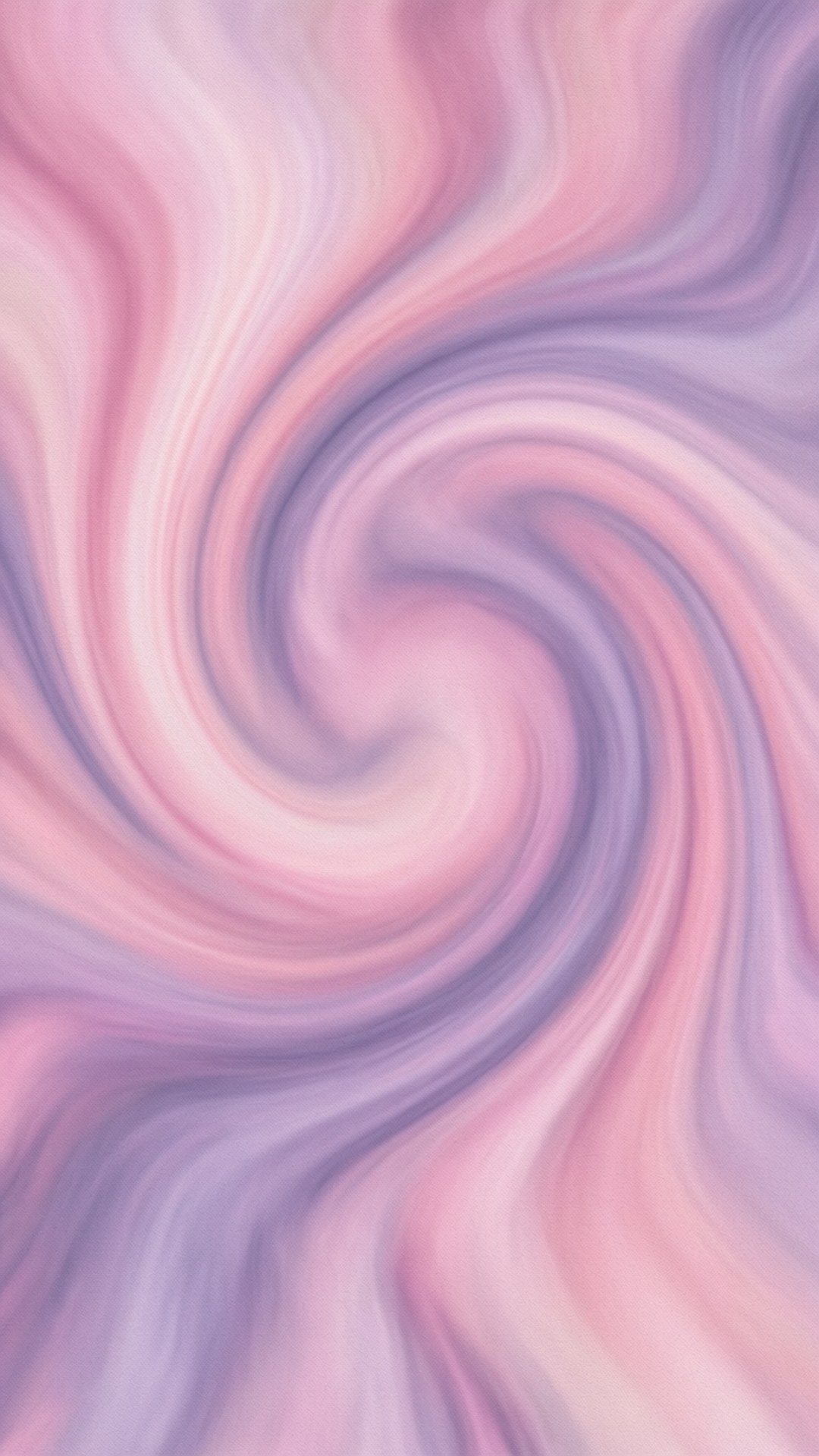 Pastel Pink Lavender Swirls 壁紙 — 柔和粉紅薰衣草與白色漸層的迷人漩渦，以催眠般的螺旋圖案流動。