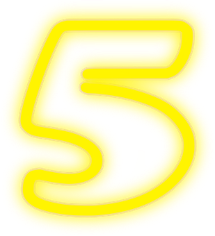 霓虹黃色字母S 壁紙