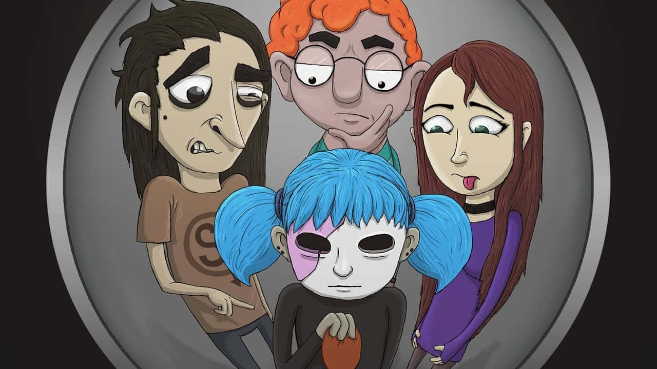 Sally Face 1280 x 720 背景 壁紙