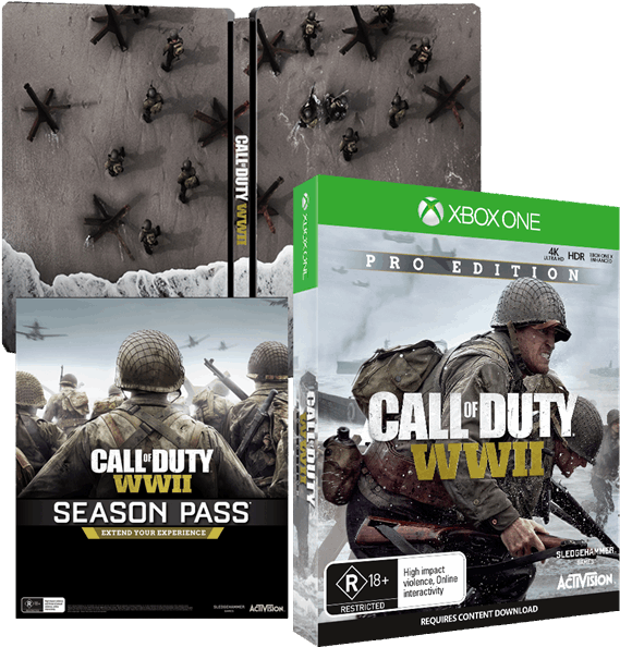 決勝時刻：二戰 Season Pass 專業版包裝 壁紙