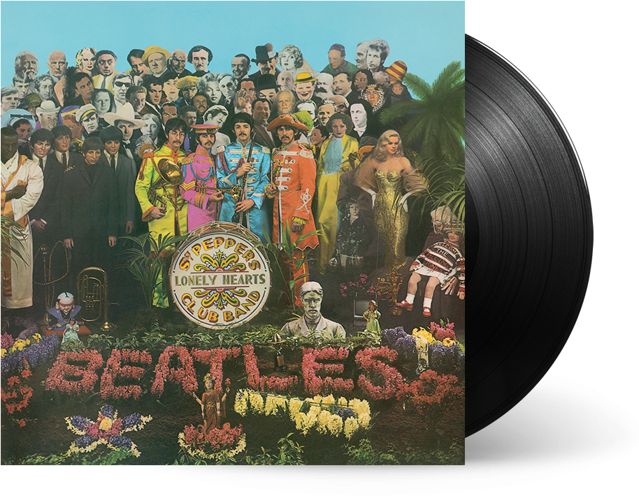 Sgt. Peppers Lonely Hearts Club Band 專輯封面 壁紙