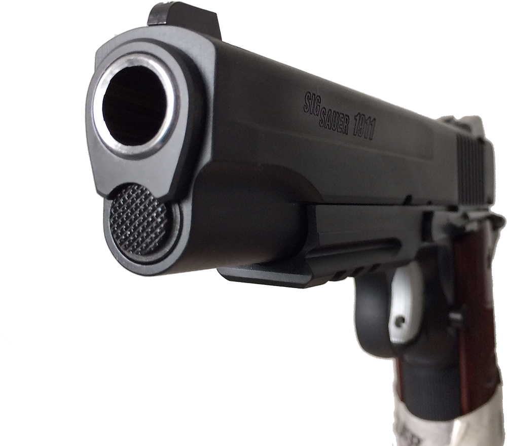 Sig Sauer1911 手槍特寫 壁紙