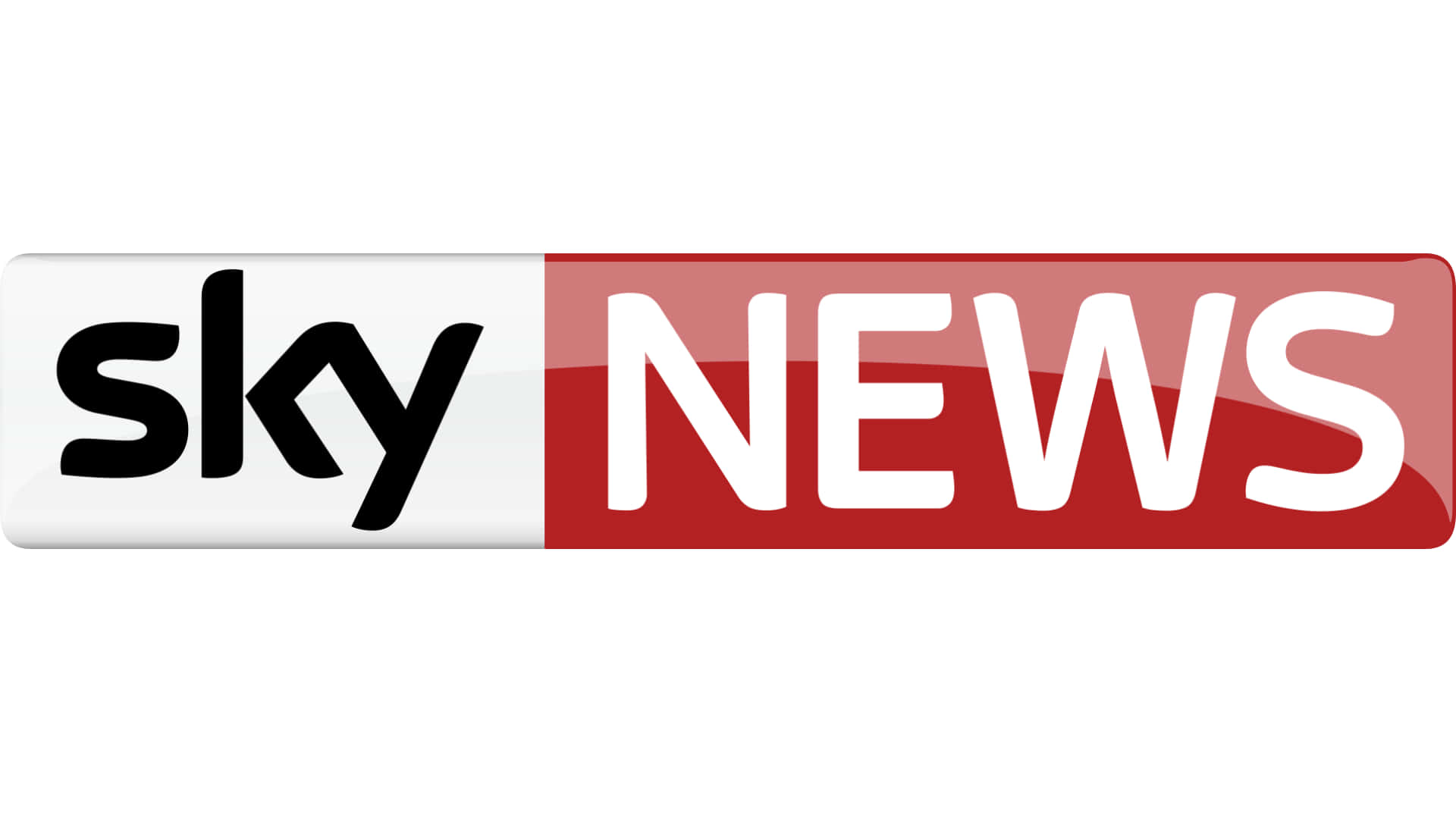 標誌 桌布 壁紙 — Sky News 標誌，紅色背景上有黑色小寫 sky 和白色大寫 NEWS。