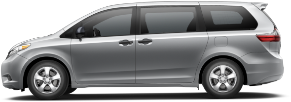 銀色小型貨車側視圖，有色車窗和合金輪圈。 — Toyota Supra 壁紙