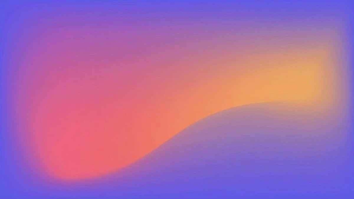 壁紙 — 紫色、粉紅色和橙色的平滑漸層在柔和的抽象背景上流動。