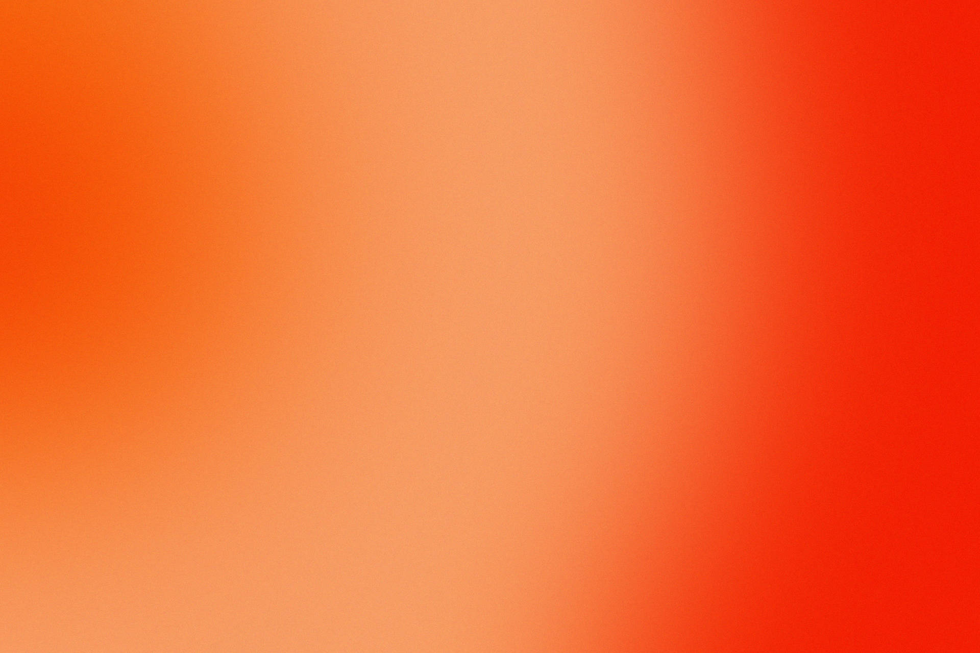 鮮豔的橙色到紅色漸變背景，無物體或圖案。 — 美學 MacBook 壁紙 壁紙