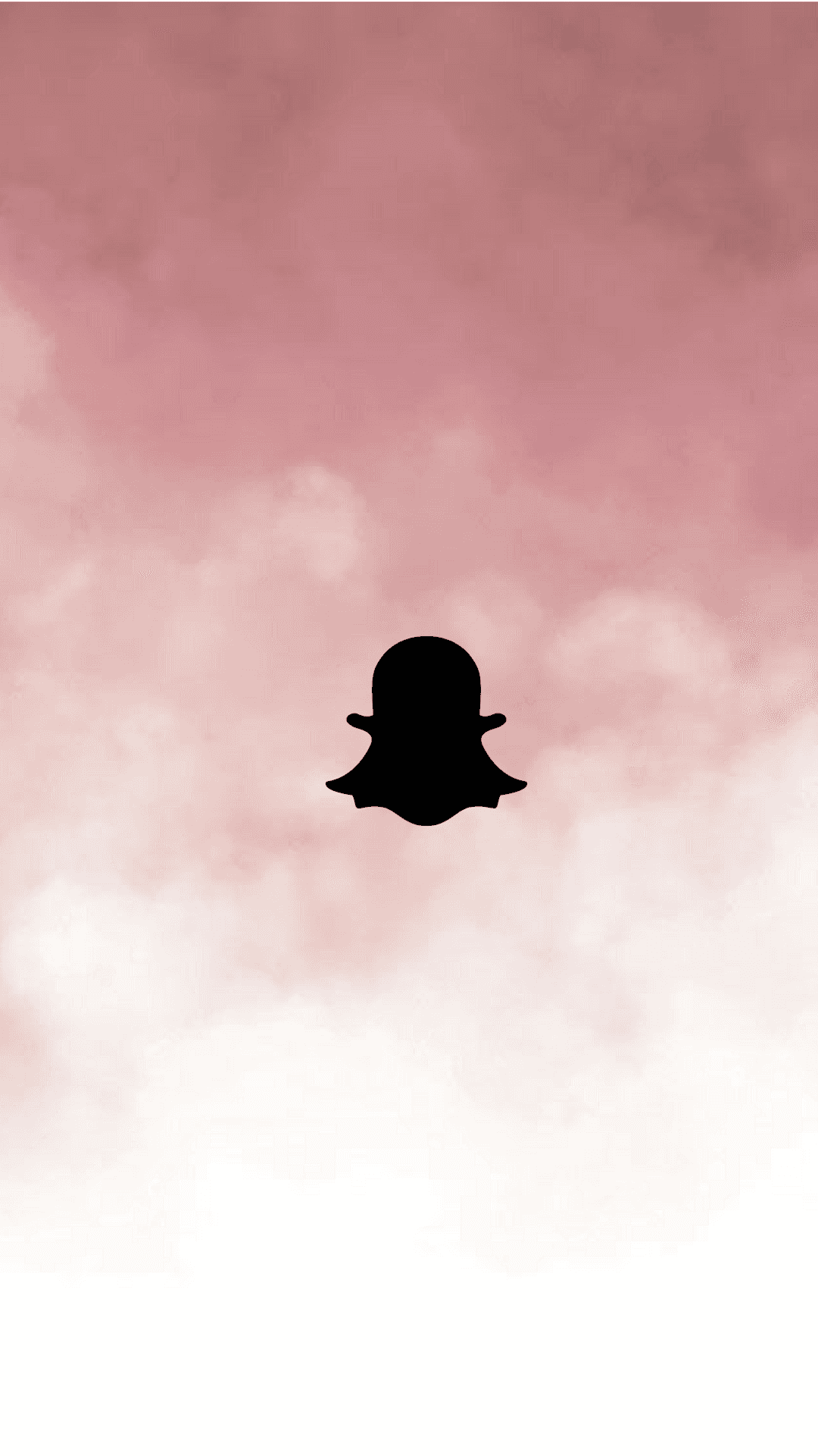 Snapchat 標誌粉紅漸層背景 壁紙