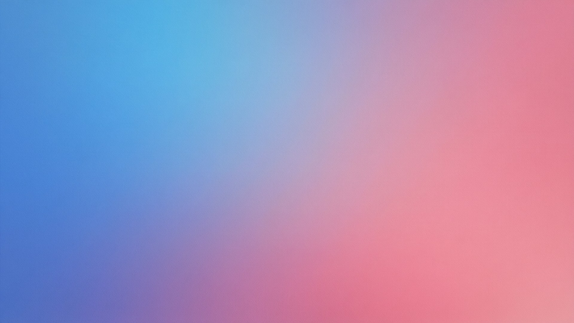 Pixel Gradient Bliss 壁紙 — 平滑漸層從左側的冷藍色過渡到右側的暖粉紅色，色調柔和混合。