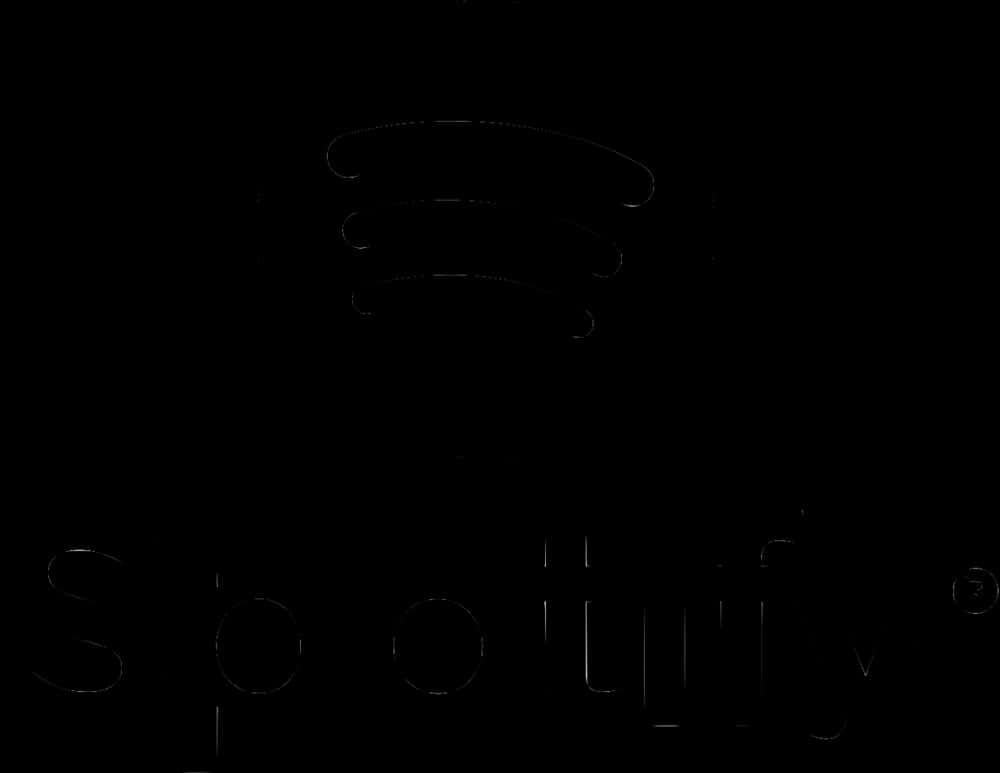 Spotify 標誌黑色背景 壁紙