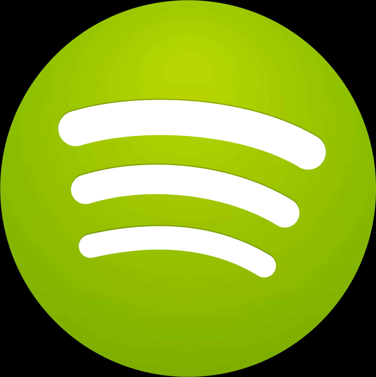 Spotify標誌綠色背景 壁紙