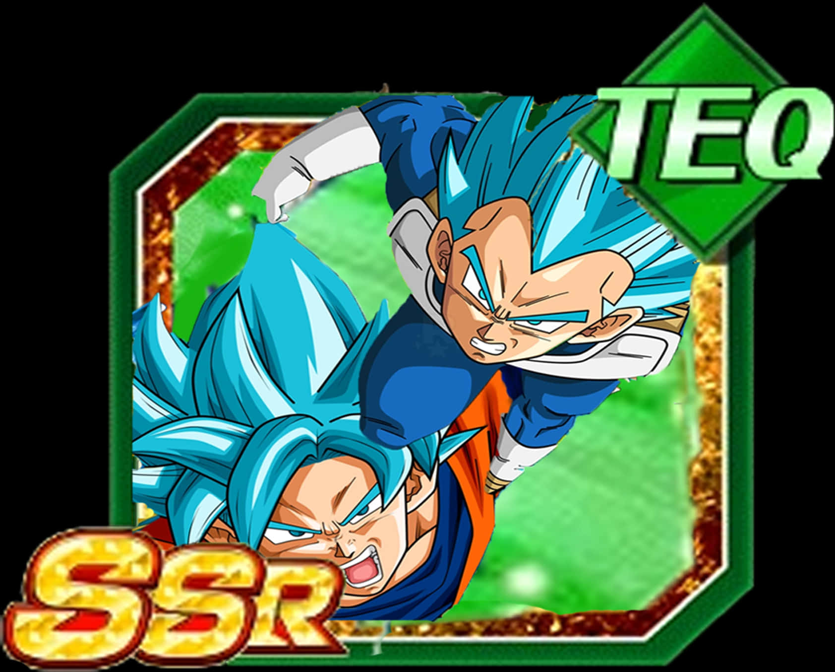 超級賽亞人藍達爾 SSR TEQ 卡片藝術 壁紙