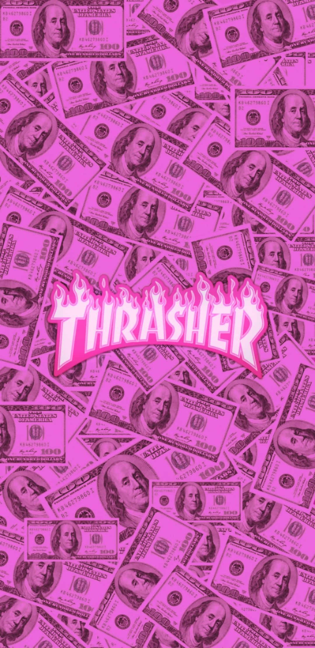 thrasher - 粉紅貨幣封面藝術 壁紙