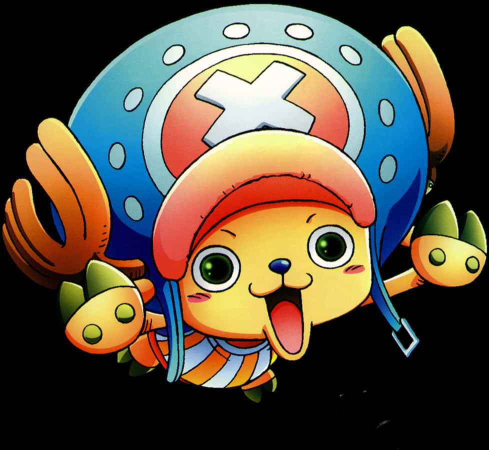 海賊王 Tony Tony 香吉士可愛姿勢 壁紙