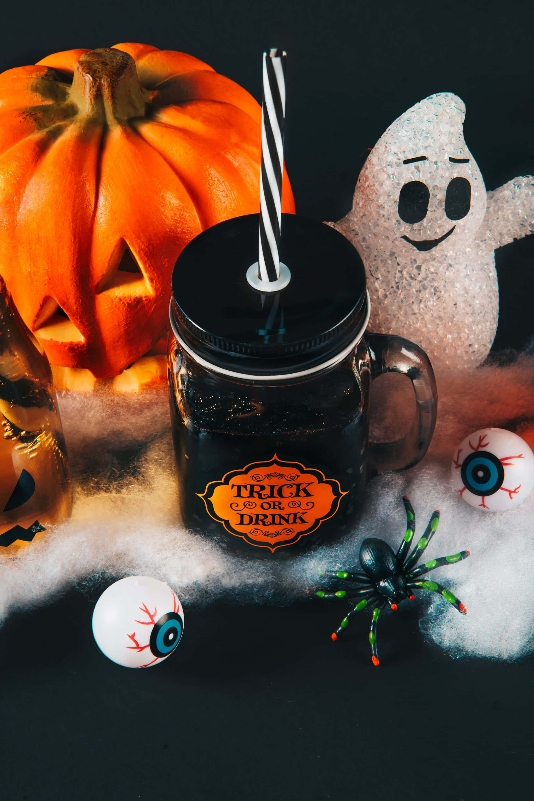 Trick Or Drink 秋季萬聖節 iPhone 壁紙
