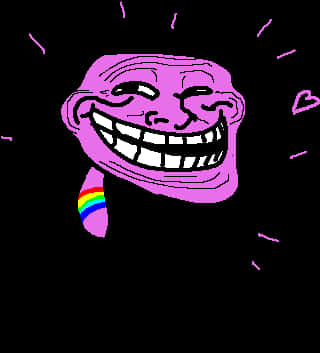 經典 Troll Face 迷因 壁紙
