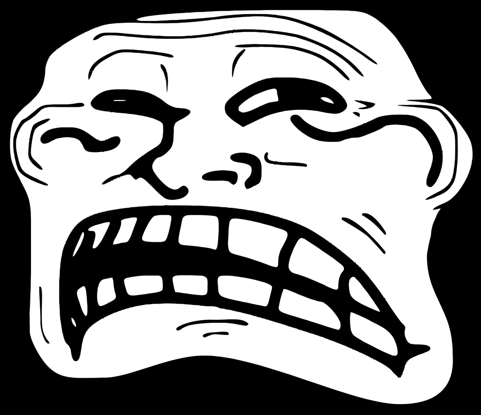 Trollface 迷因圖示 壁紙