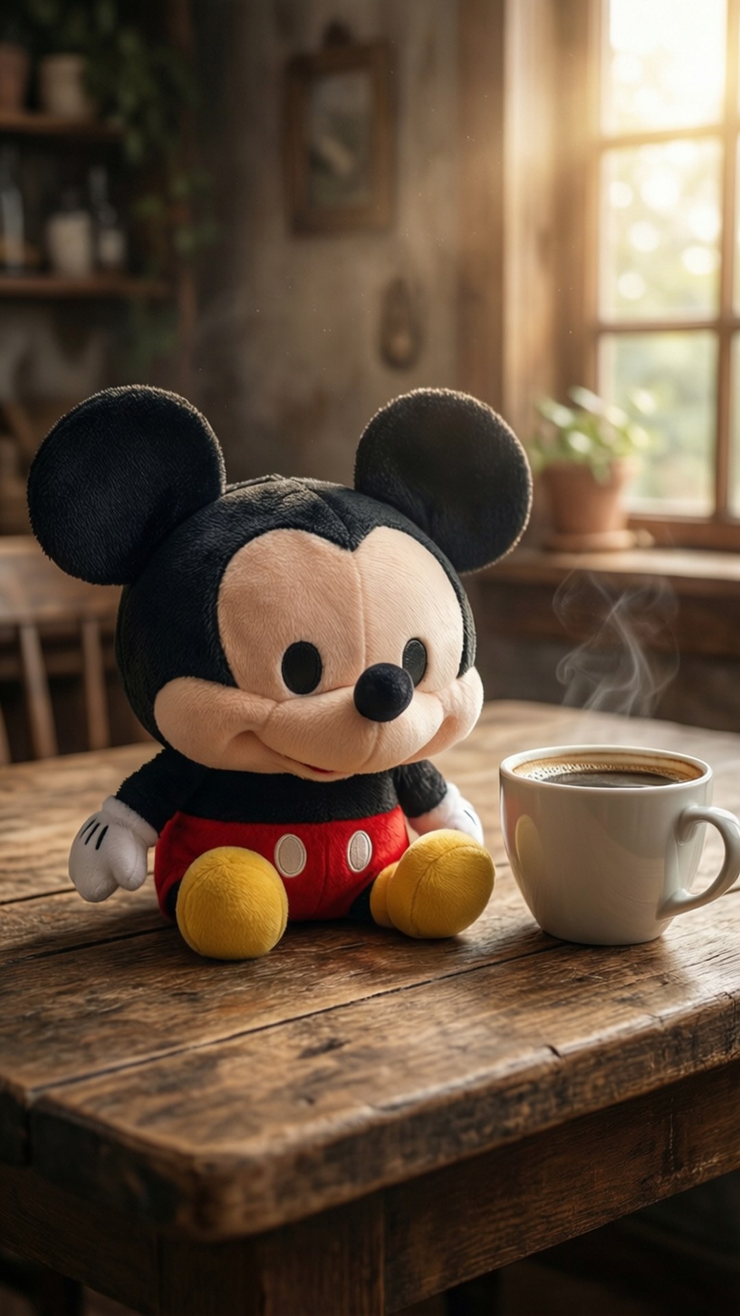Tsum Tsum早晨咖啡時光 壁紙