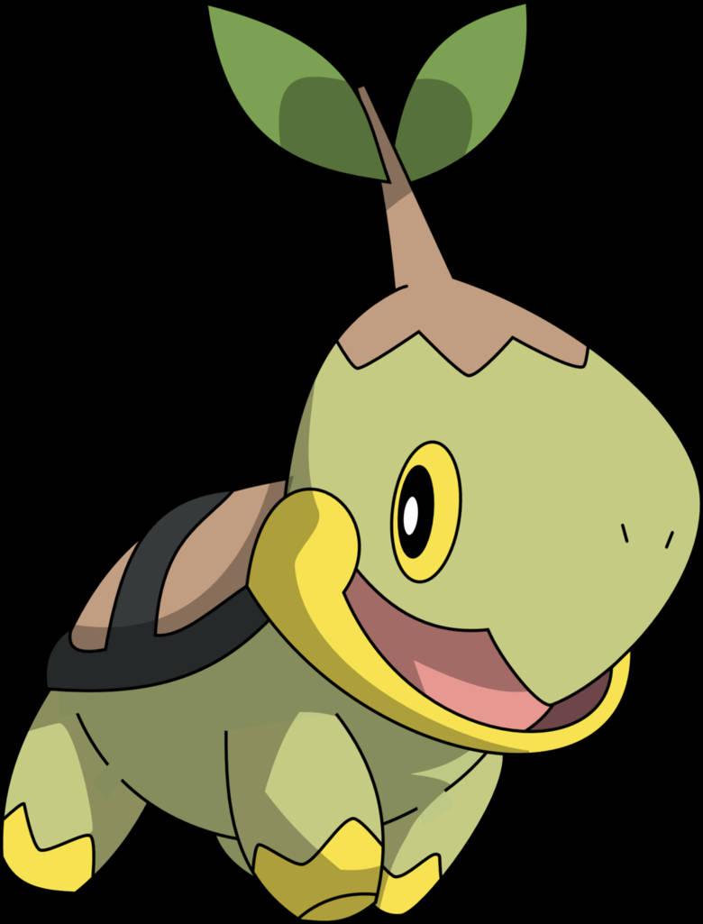Turtwig微笑高清壁紙 — 寶可夢 壁紙