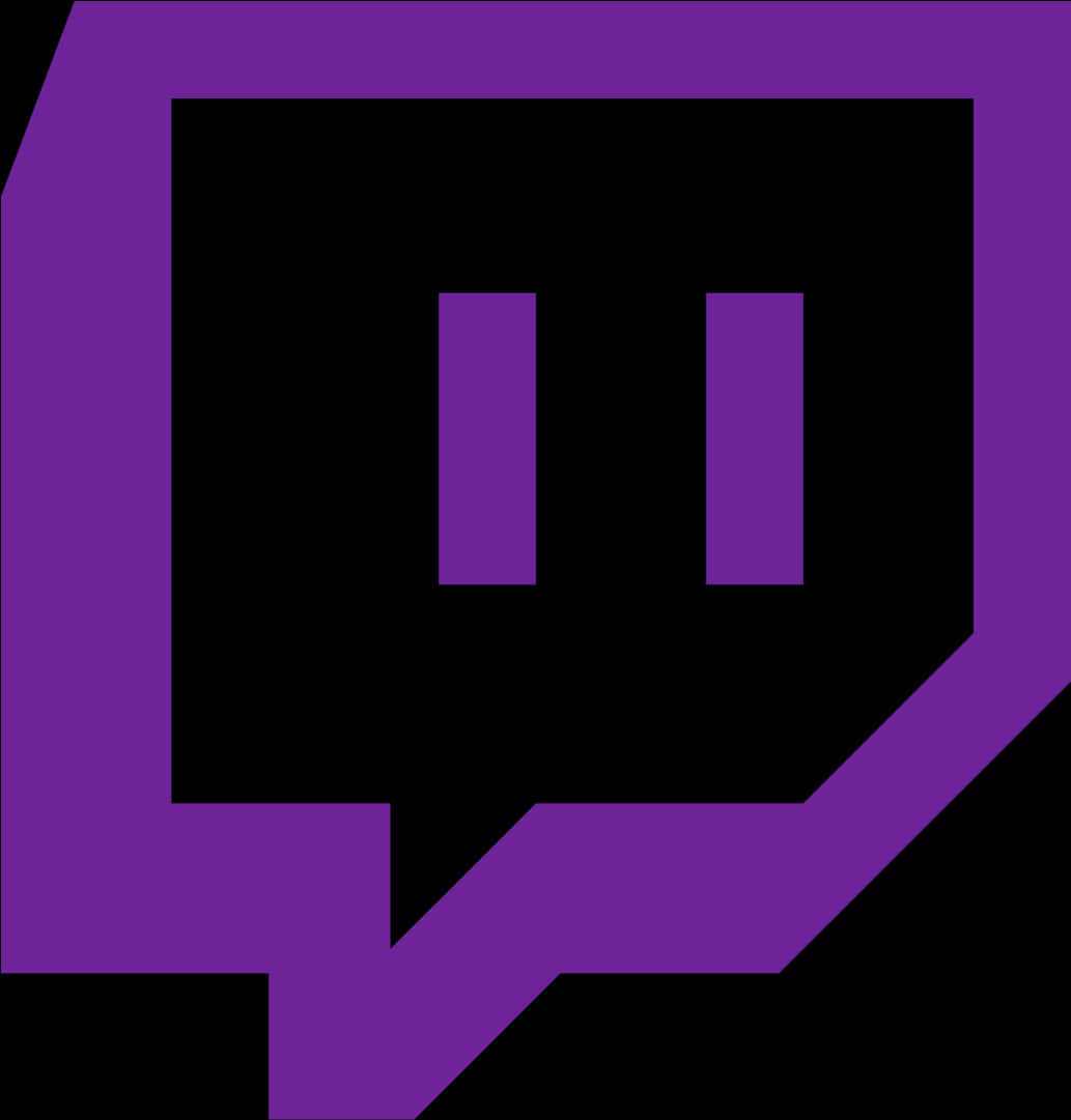 Twitch 標誌紫色背景 壁紙