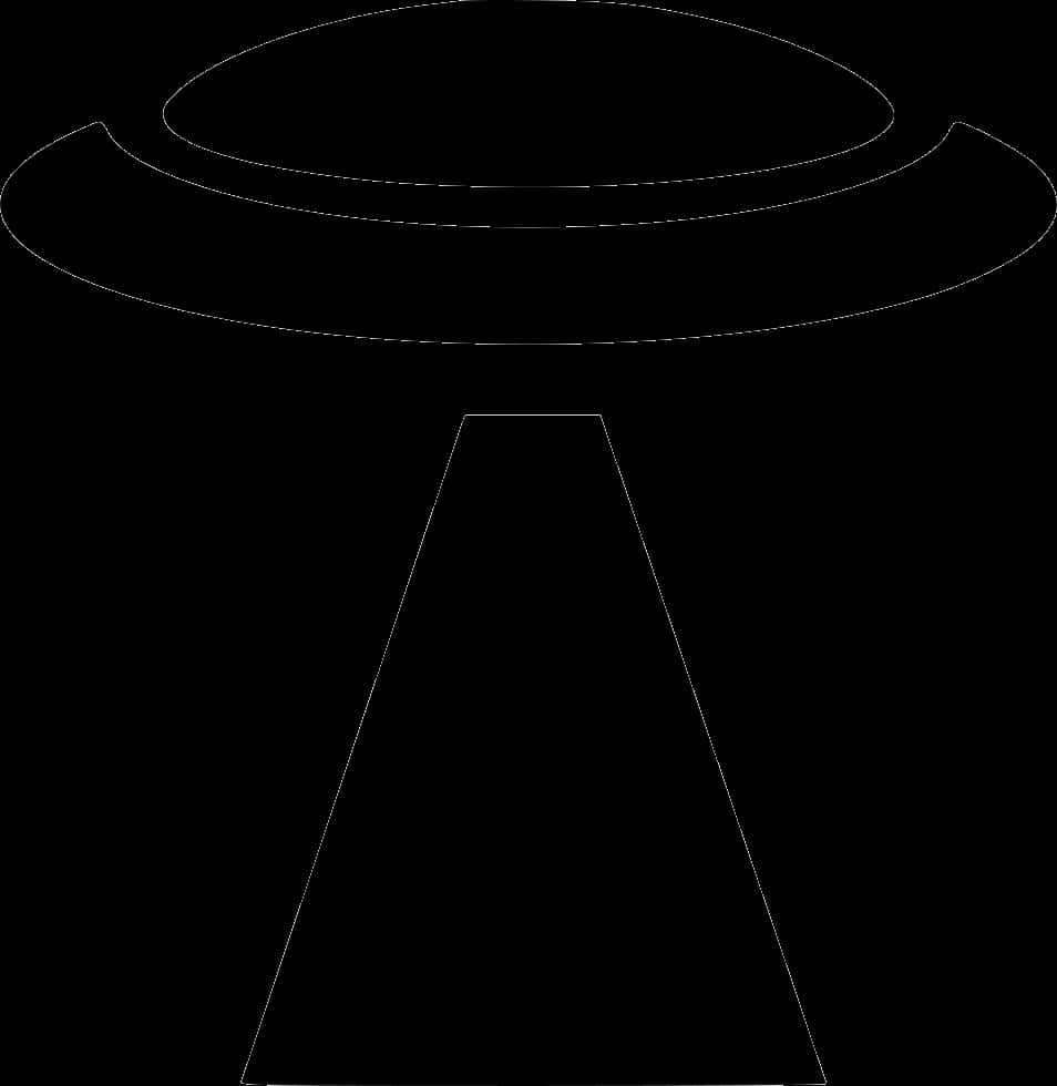 UFO 剪影圖案 壁紙