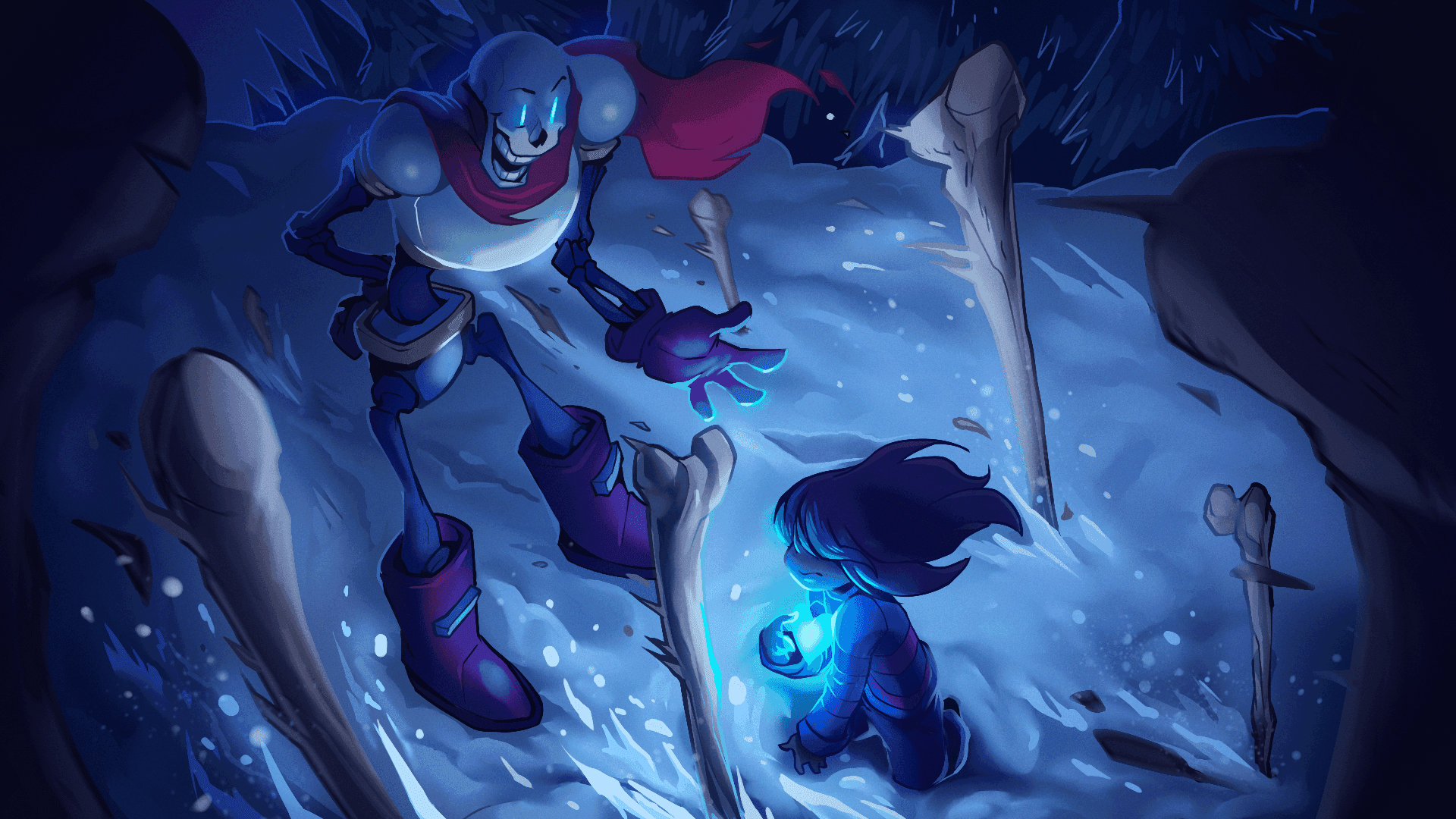 沉浸於Undertale的奇幻世界 壁紙