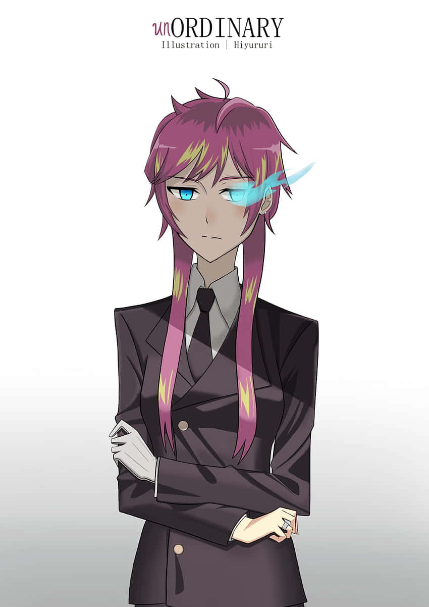 UnOrdinary 瑟拉菲娜穿西裝打領帶 壁紙
