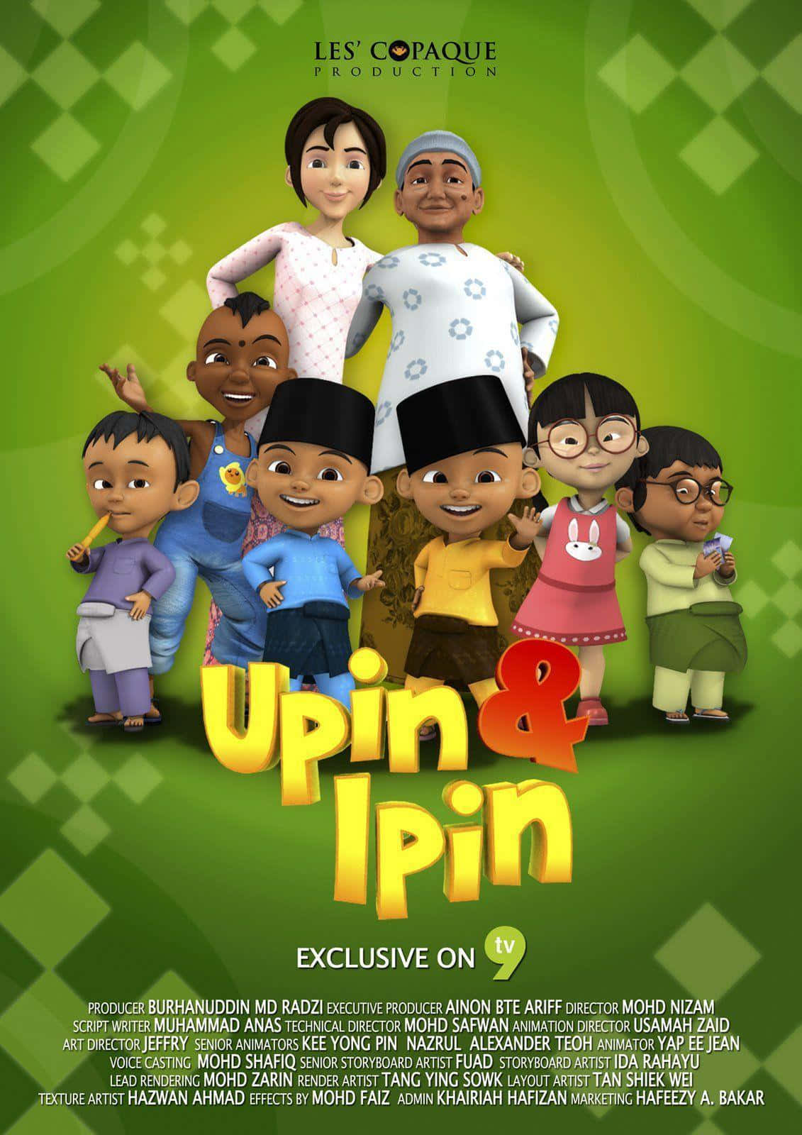 Upin & Ipin 電影海報 壁紙