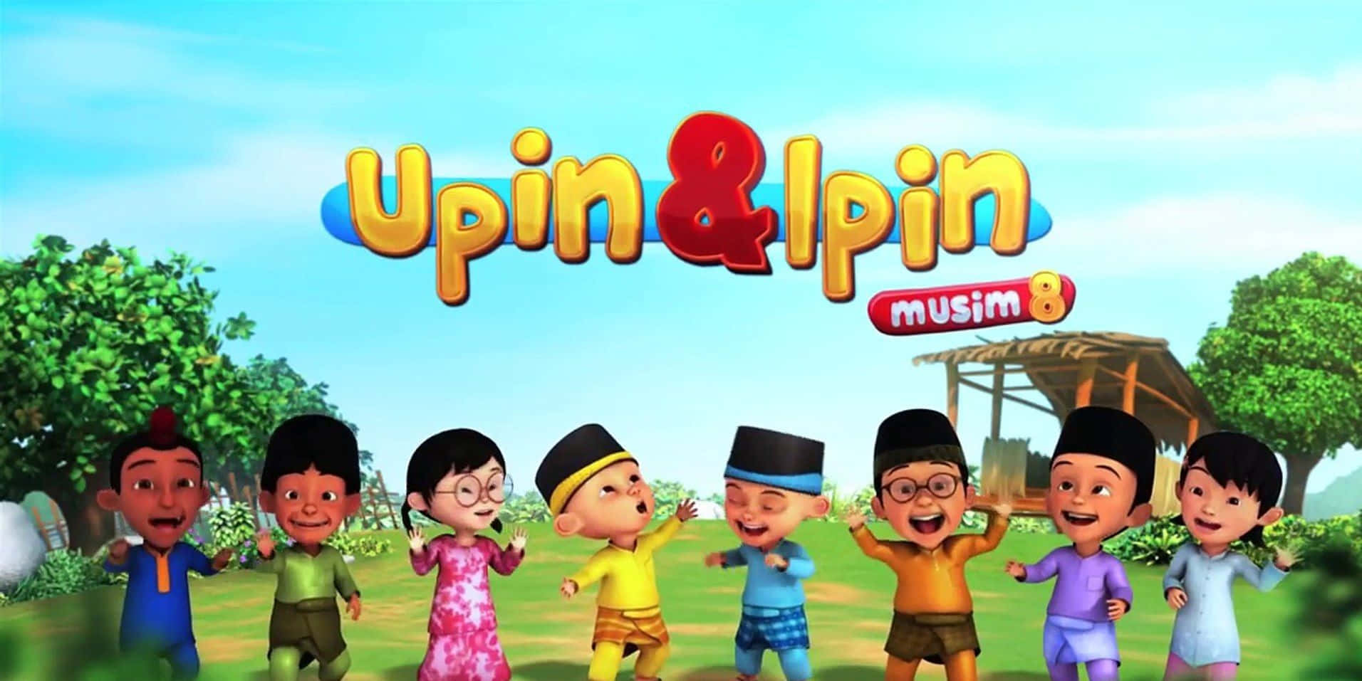 uppin and pinn - 一部兒童卡通 壁紙