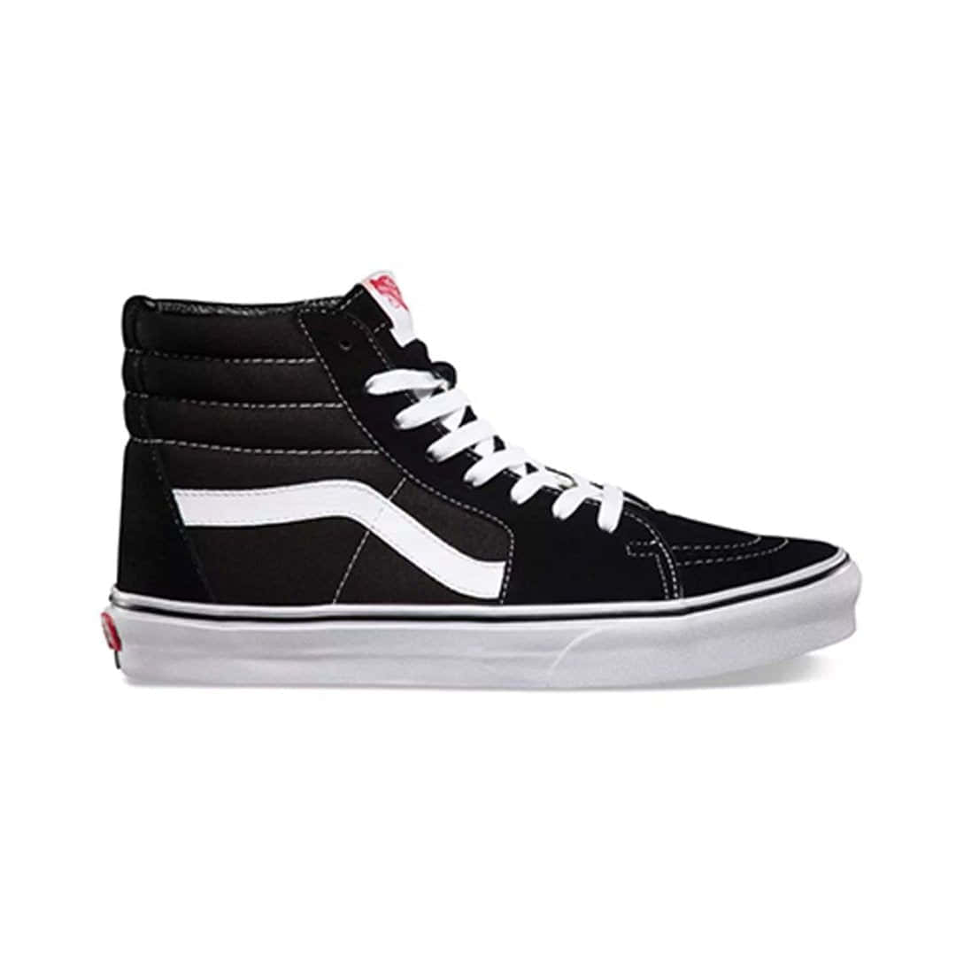 Vans Sk8-Hi 黑白經典高筒鞋 壁紙