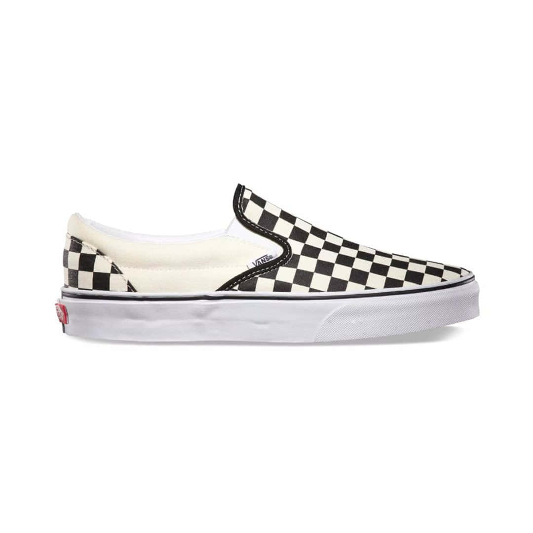 Vans經典棋盤格Slip-On懶人鞋 壁紙