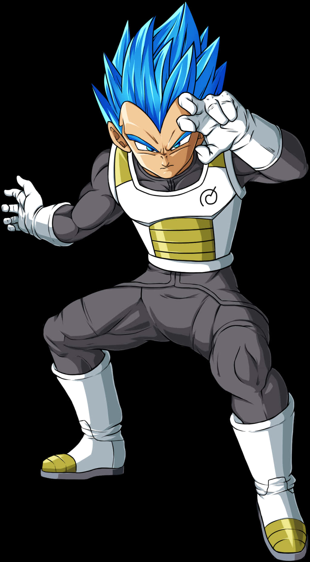 超級賽亞人藍 Vegeta 姿勢 壁紙