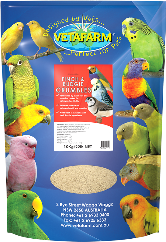 彩色虎皮鸚鵡 Vetafarm 鳥飼料包裝 壁紙