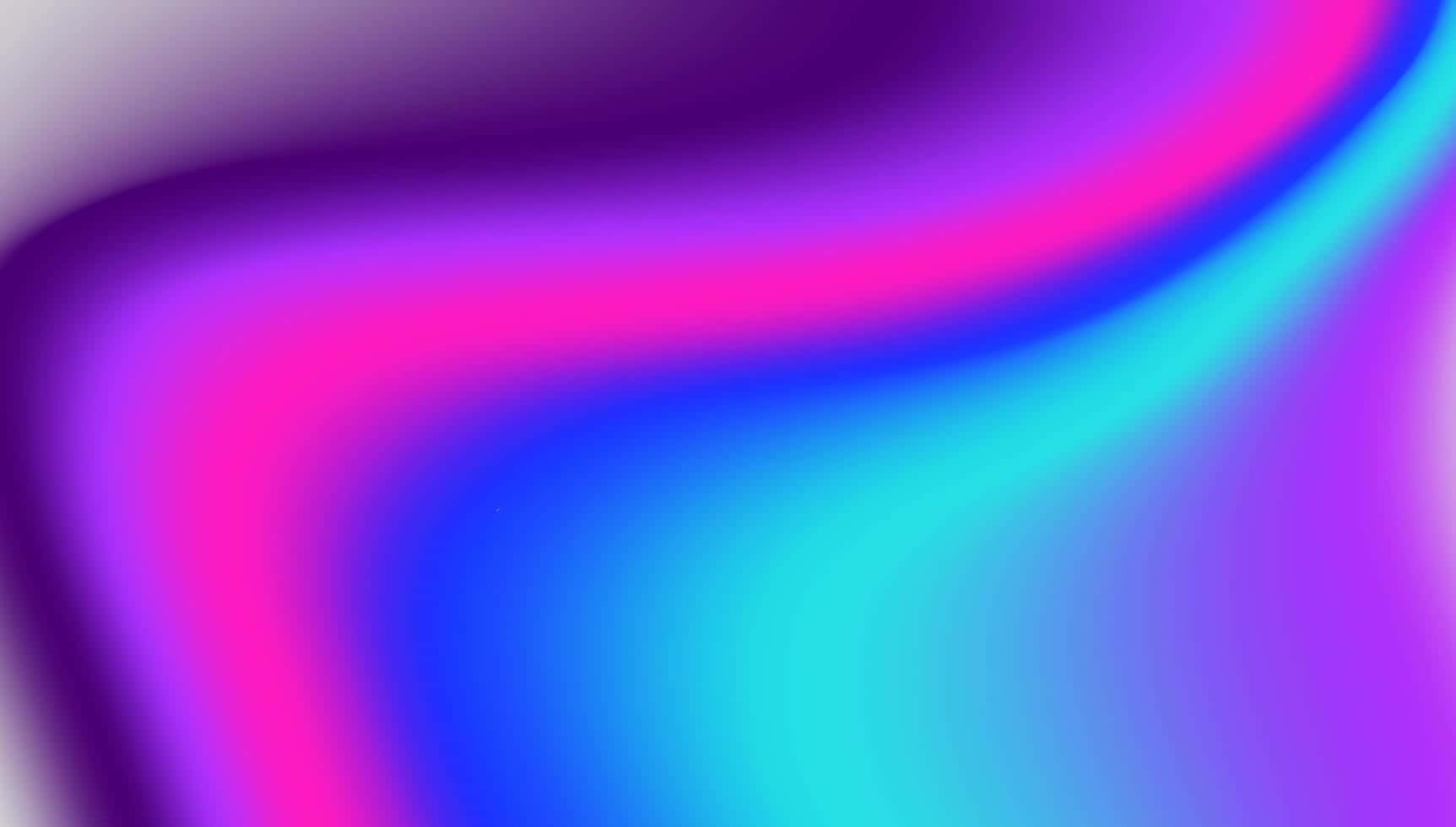  壁紙 — 紫色、粉紅色和青色的鮮豔抽象漸變漩渦在流暢的動作中平滑融合。