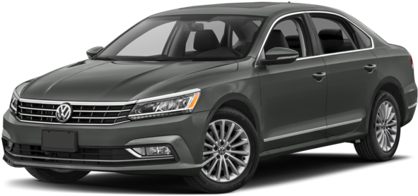 Volkswagen Passat 轎車 灰色 側面視角 壁紙