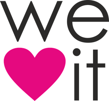 We Heart It 標誌 壁紙