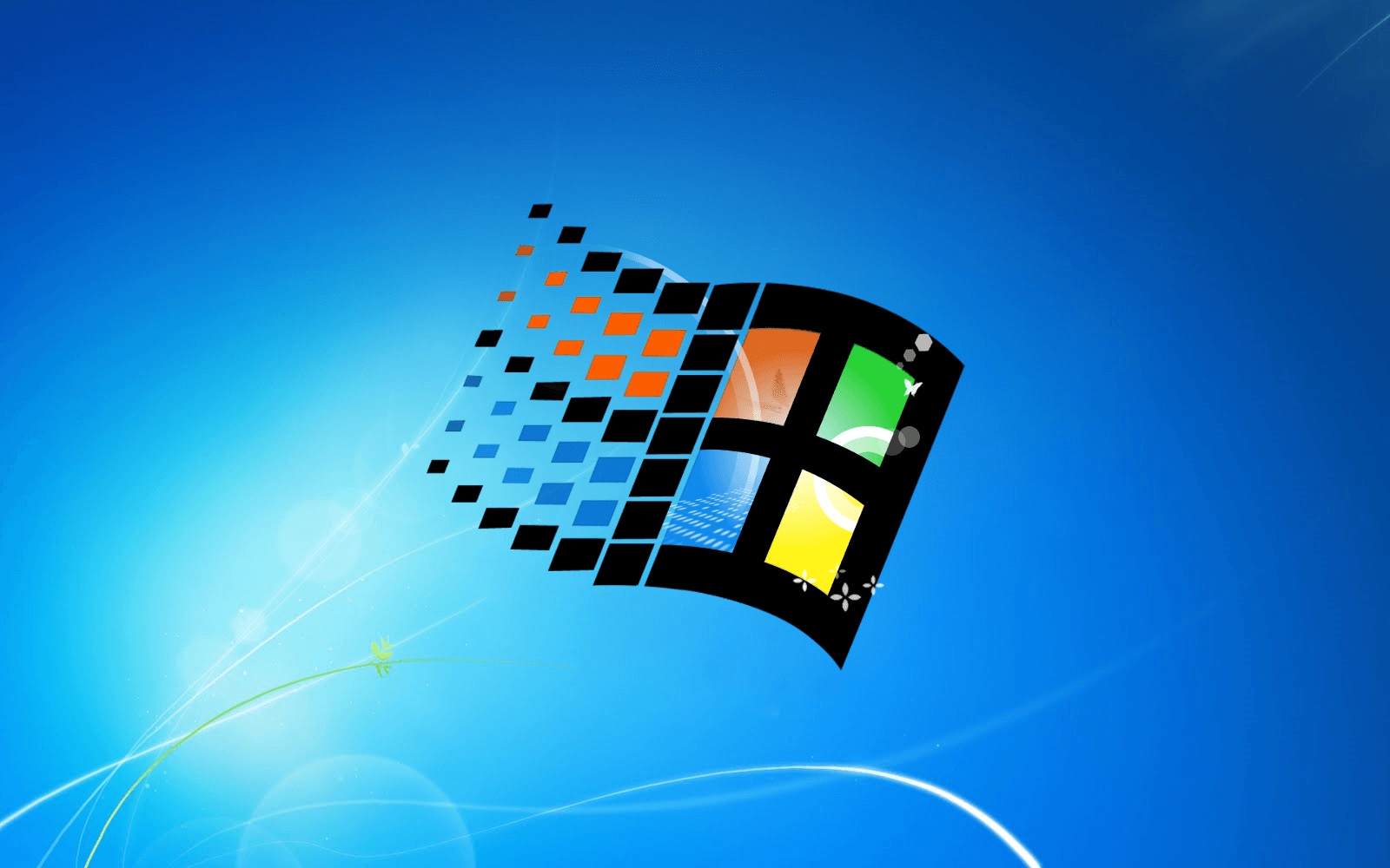 懷舊的Windows 95桌面 壁紙