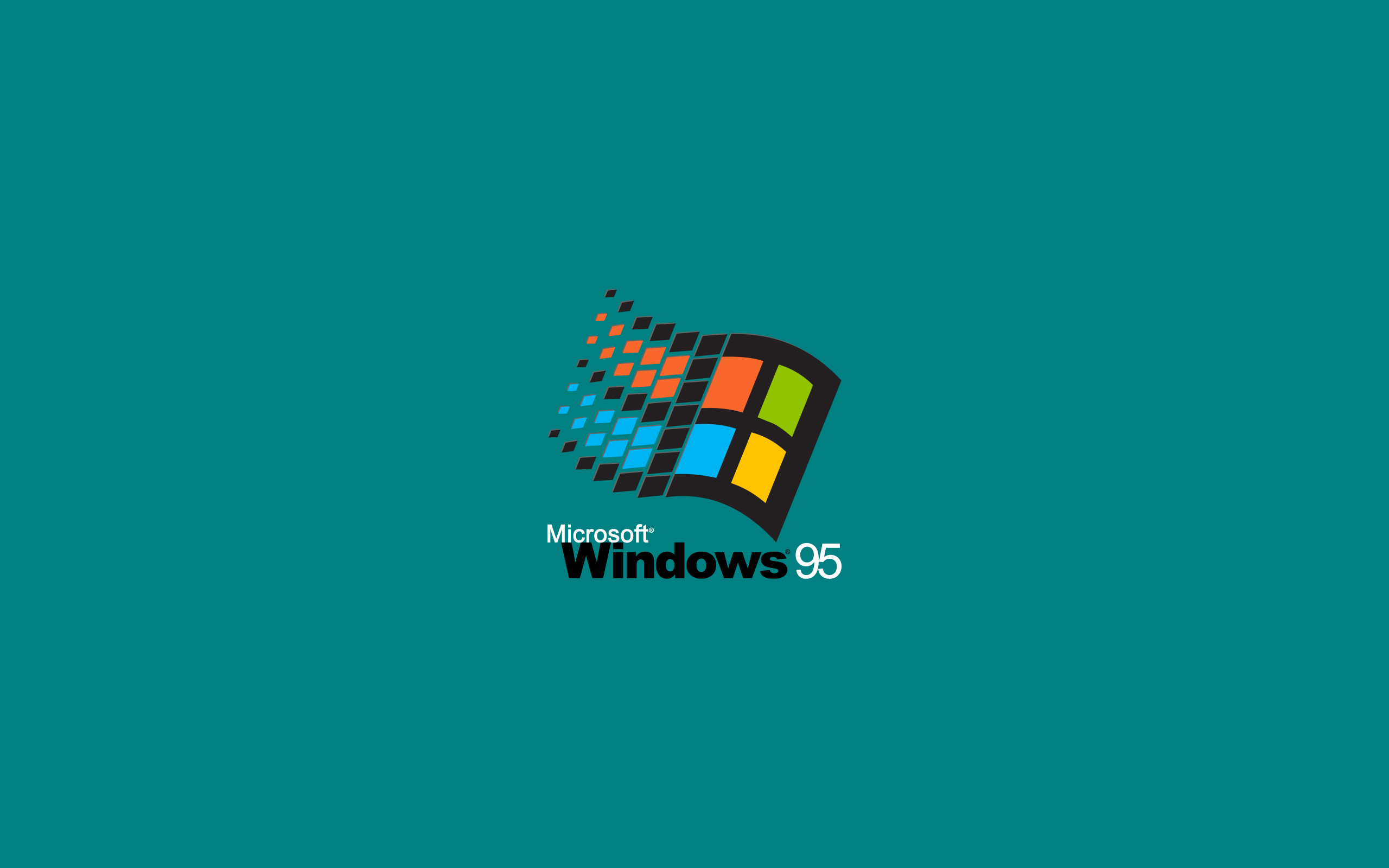 重溫經典Windows 95桌布的輝煌年代。 壁紙