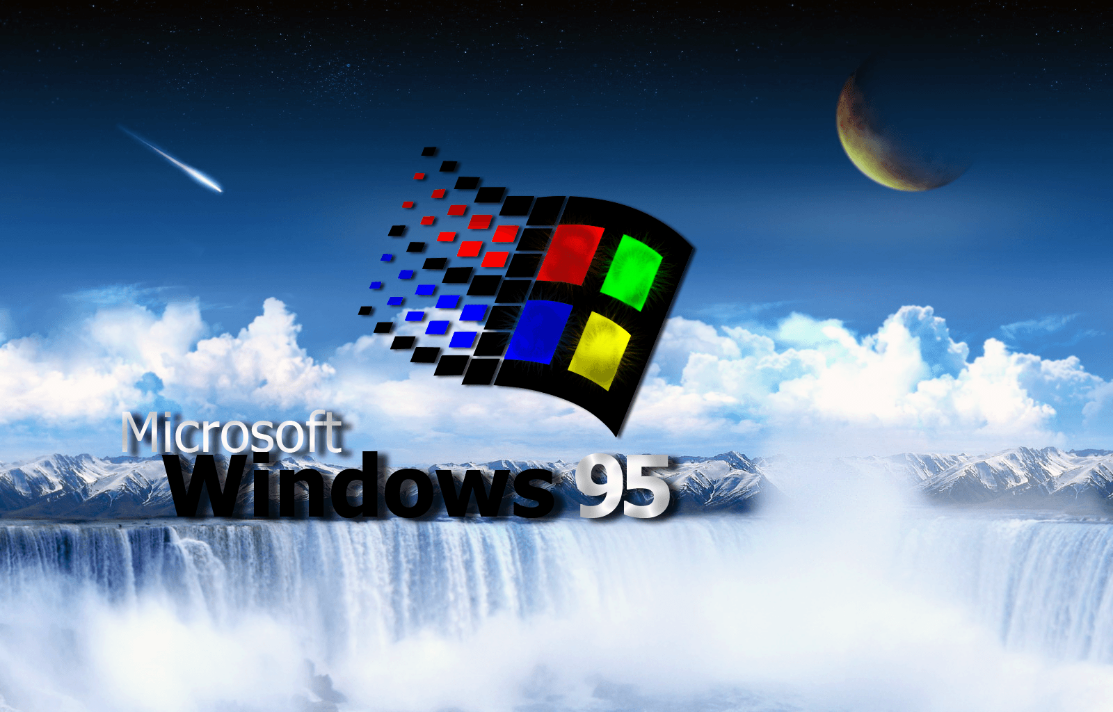 探索 Windows 95 的豐富功能 壁紙