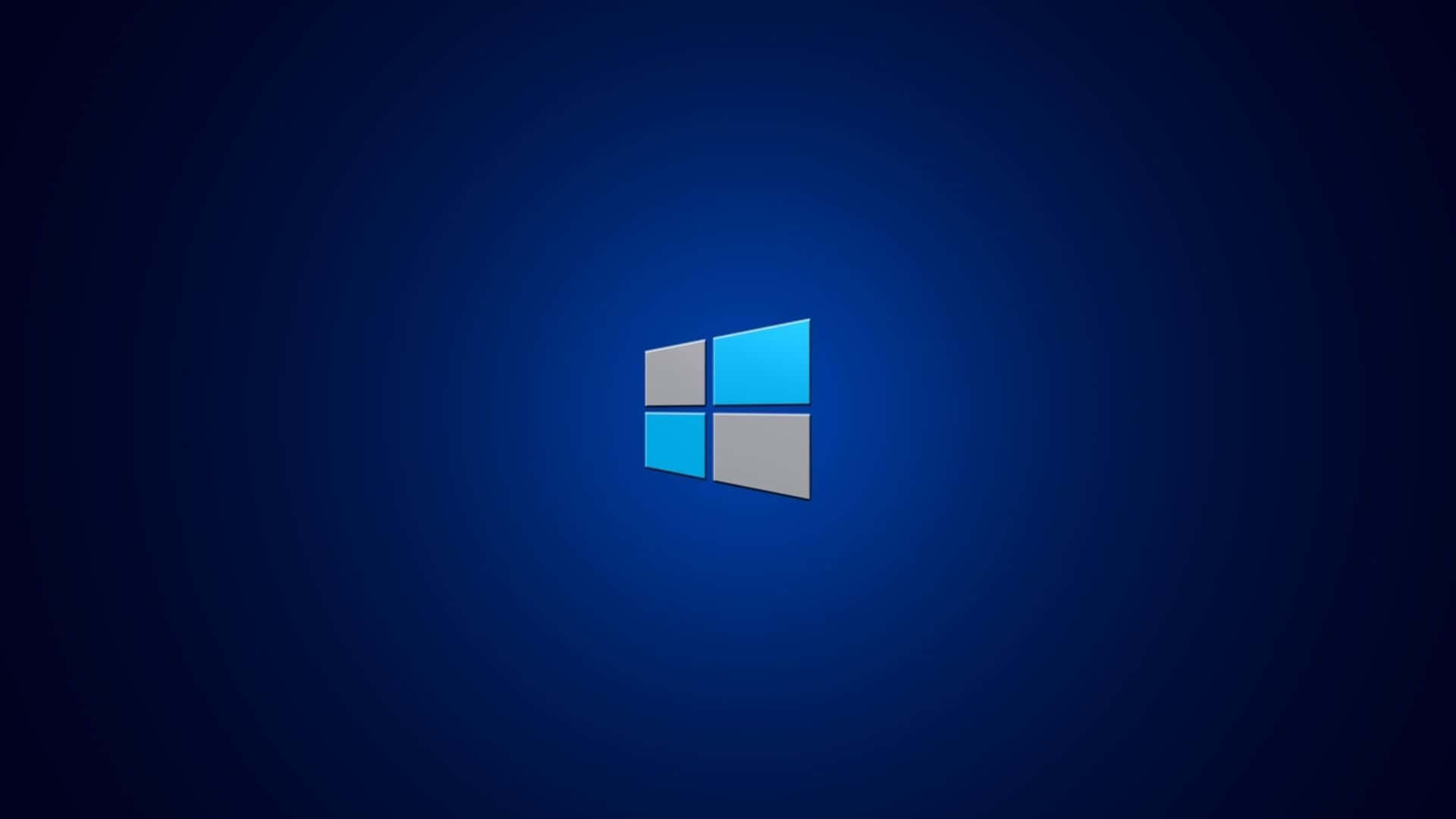 Windows 標誌於深色背景 壁紙