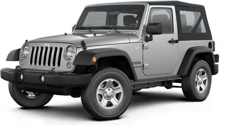 銀色吉普Wrangler Sport S運動休旅車 壁紙