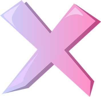 粉紅字母X圖案 壁紙