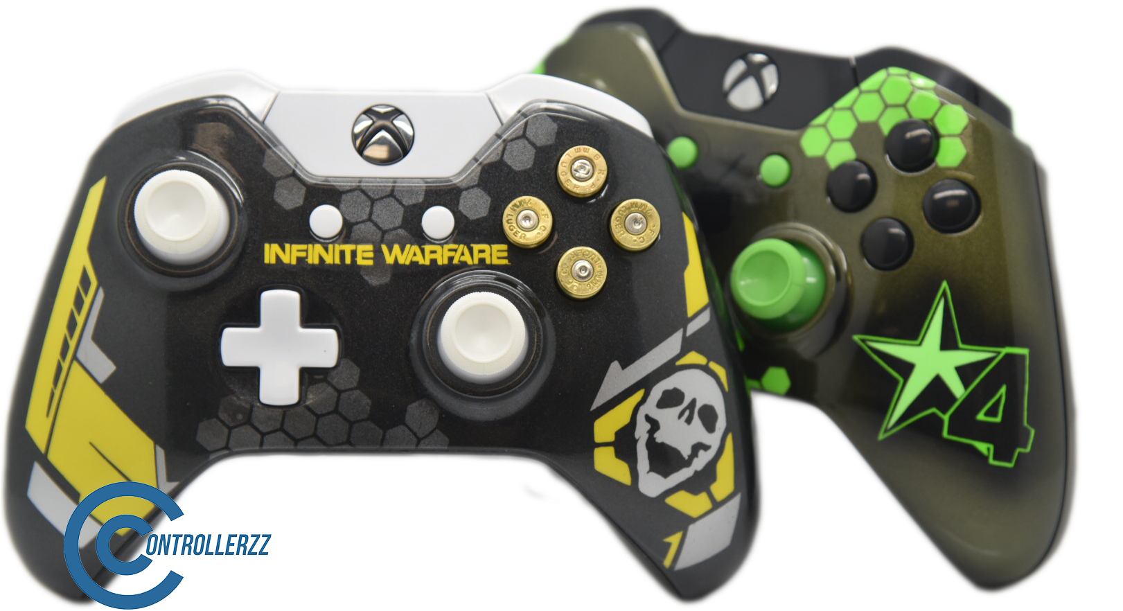 自訂 Xbox 控制器：無限戰爭與 X4 壁紙