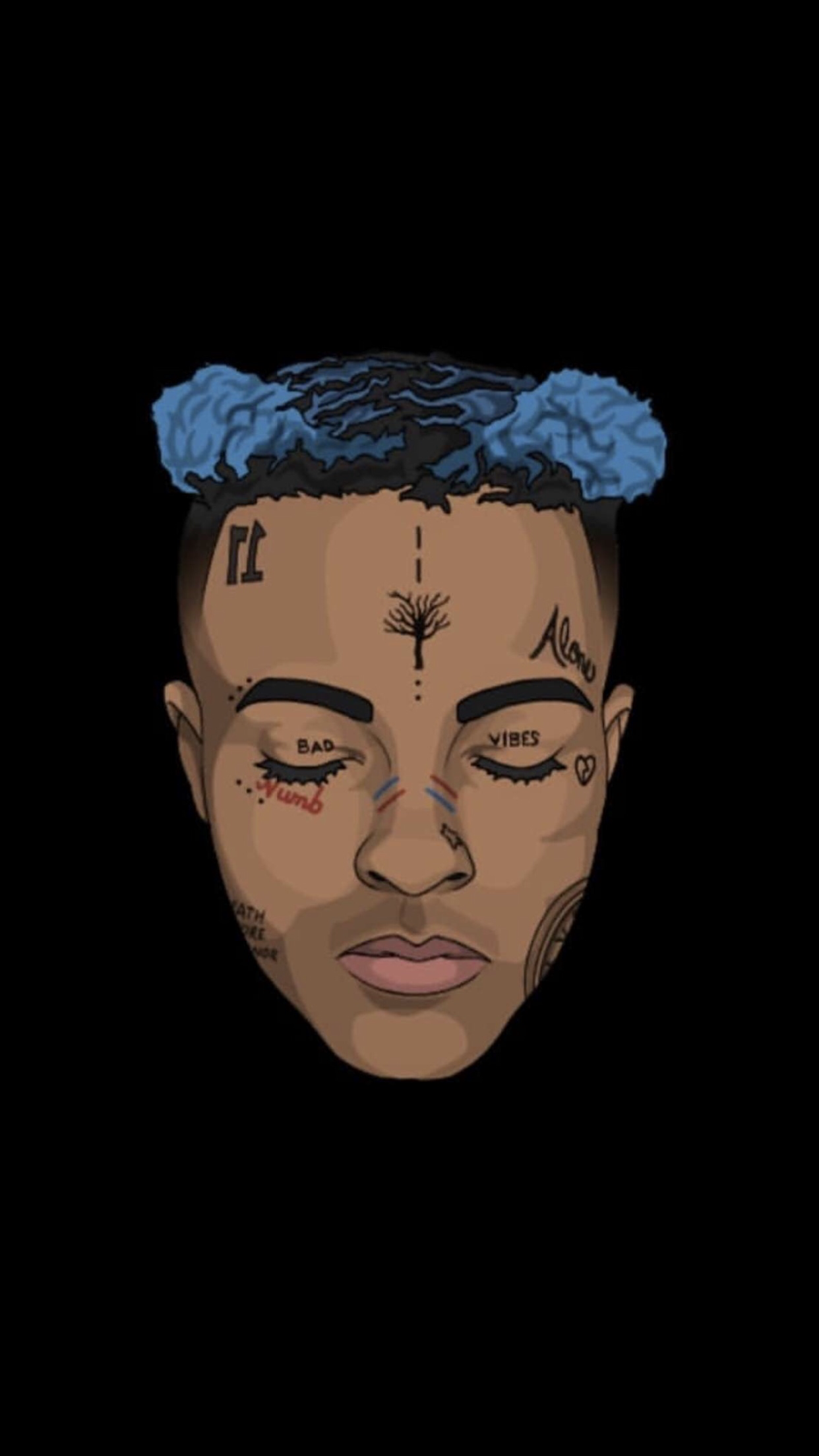 傳奇饒舌歌手Xxxtentacion，一代人敬仰的憂鬱都市詩人 壁紙