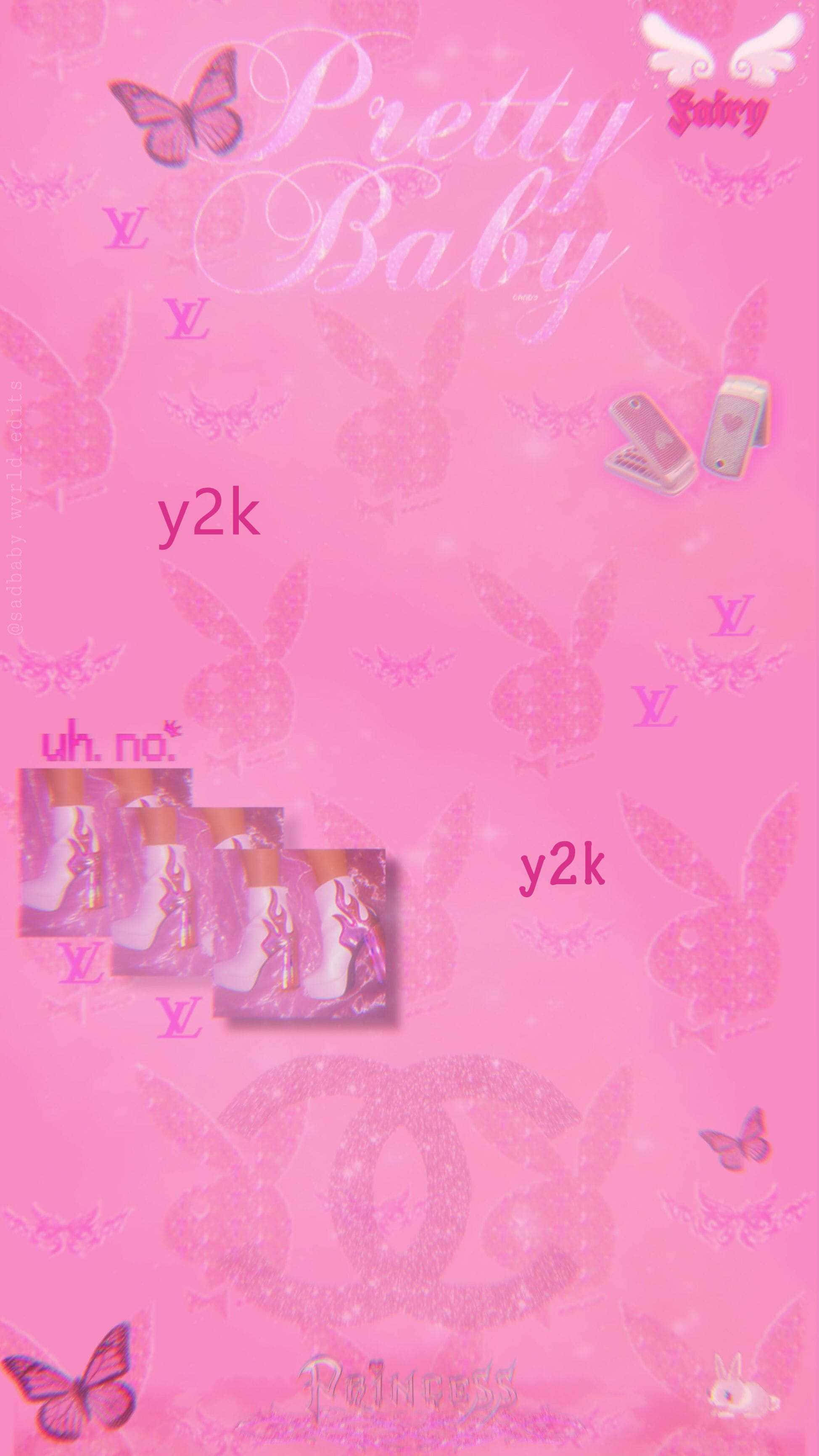 Y2K 背景 壁紙